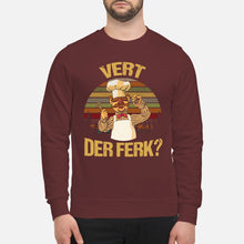 Load image into Gallery viewer, Vert Der Ferk Retro Vintage Gift For Cook Lovers Sweatshirt
