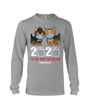 Load image into Gallery viewer, Tzu Shih 2020 The Year When Shit Got Real Custom Design Unisex Long Sleeve
