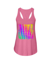 Load image into Gallery viewer, Six Flute Colorful Design Gift For Flute Lovers Ladies Flowy Tank
