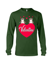Load image into Gallery viewer, Couple Otter Valentine's Day Gift For Otter Lovers Unisex Long Sleeve
