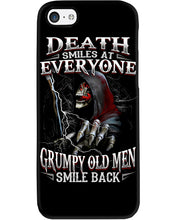 Load image into Gallery viewer, Death Smiles At Everyone Grumpy Old Men Smile Back Gift For Men Phone case
