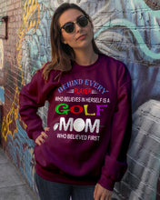 Load image into Gallery viewer, Golf Who Believes In Herself Gift For Sport Lovers Sweatshirt
