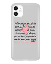 Load image into Gallery viewer, Ballet Words Pink Pattern Gift For Ballet Dancer Phone case
