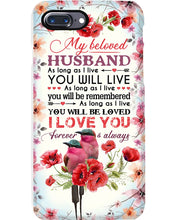 Load image into Gallery viewer, Birthday Gift For Husband Lovely Phone Case I Love You Always Phone case
