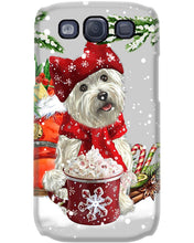 Load image into Gallery viewer, Cute Westie Christmas Night Gift For Dog Lovers Phone case
