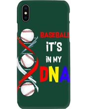 Load image into Gallery viewer, Baseball Be My DNA Gift For Sport Lovers Phone case
