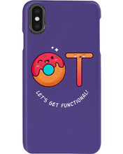 Load image into Gallery viewer, Gift For Occupational Therapist Let's Get Functional Phone case

