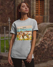Load image into Gallery viewer, Giraffe Today I Choose To Be Happy Gift For Women Guys Tee
