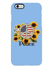 Load image into Gallery viewer, Peace Sign Sunflower Birthday Gift For Girls Phone case
