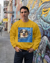 Load image into Gallery viewer, Australian Shepherd In Denim Pocket Gift For Dog Lovers Sweatshirt
