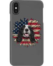 Load image into Gallery viewer, English Cocker Spaniel US Sunflower Gift For Dog Lovers Phone case
