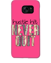 Load image into Gallery viewer, Baseball Hustle Hit Never Quit Gift For Lovers Phone case
