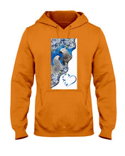 Load image into Gallery viewer, Magical Gray Couple African Parrot Gift For Bird Lovers Hoodie
