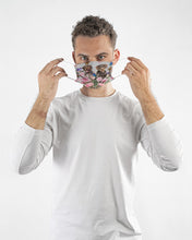 Load image into Gallery viewer, German Wirehaired Pointer With Peonies Gift For Dog Lovers Cloth Face Mask
