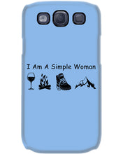 Load image into Gallery viewer, Simple Woman Loves Wine Camping Shoes And Climbing Phone case
