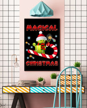 Load image into Gallery viewer, Tennis Players Magical Christmas Snowman Gift For Women Vertical Poster
