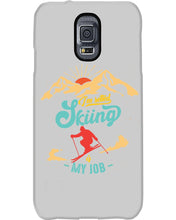 Load image into Gallery viewer, I'm Retired Skiing Is My Job Mountainous Terrain Phone case
