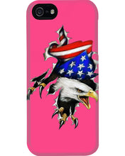 Load image into Gallery viewer, Eagle Giant Scratch USA Flag Gift For Women Phone case
