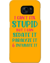 Load image into Gallery viewer, I Can't Fix Stupid But I An Sadate It Gift For Girls Phone case
