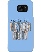Load image into Gallery viewer, Baseball Hustle Hit Never Quit Gift For Lovers Phone case
