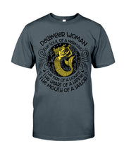 Load image into Gallery viewer, December Woman The Soul Of A Mermaid Birthday Meaningful Gift For Women Guys Tee
