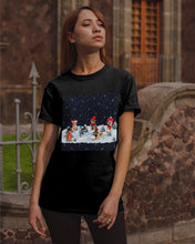 Load image into Gallery viewer, Night Christmas Chihuahua Cool Weather Gift For Dog Lovers Guys Tee
