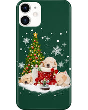 Load image into Gallery viewer, Funny Golden Retrievers Sleep In Red Boots Gift For Dog Lovers Phone case
