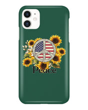 Load image into Gallery viewer, Peace Sign Sunflower Birthday Gift For Girls Phone case
