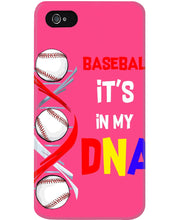 Load image into Gallery viewer, Baseball Be My DNA Gift For Sport Lovers Phone case
