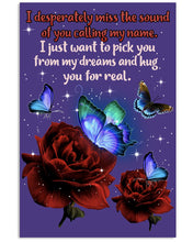 Load image into Gallery viewer, Butterfly Calling My Name Gift For Lover Vertical Poster
