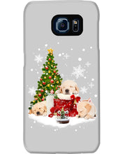 Load image into Gallery viewer, Funny Golden Retrievers Sleep In Red Boots Gift For Dog Lovers Phone case
