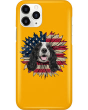 Load image into Gallery viewer, English Cocker Spaniel US Sunflower Gift For Dog Lovers Phone case
