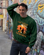 Load image into Gallery viewer, Behind Every Gorgeous Wife Is A Husband Who Believes In Her First Trending Sweatshirt
