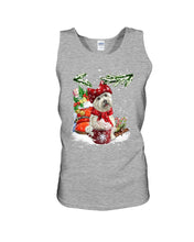 Load image into Gallery viewer, Cute Westie Christmas Night Gift For Dog Lovers Unisex Tank Top
