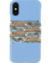 Load image into Gallery viewer, Do What Makes You Happy With Bats Gift For Girls Phone case
