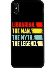 Load image into Gallery viewer, Vintage Funny Librarian The Man The Myth The Legend Gift For Friends Phone case
