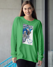 Load image into Gallery viewer, Magical Gray Couple African Parrot Gift For Bird Lovers Unisex Long Sleeve
