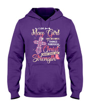 Load image into Gallery viewer, Birthday Gift For May Girl Who Can Do All Things Through Christ Hoodie
