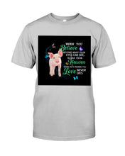 Load image into Gallery viewer, Cute Pig Love Never Dies Gift For Pig Lovers Guys Tee
