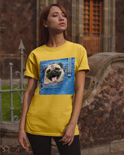 Load image into Gallery viewer, baby Pug In Denim Pocket Gift For Dog Lovers Guys Tee
