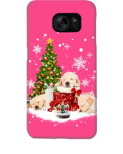 Load image into Gallery viewer, Funny Golden Retrievers Sleep In Red Boots Gift For Dog Lovers Phone case
