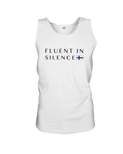 Load image into Gallery viewer, Fluent In Silence Custom Design For Personalized Nation Gift Unisex Tank Top
