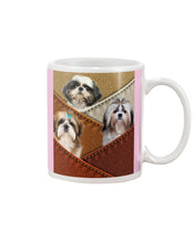 Load image into Gallery viewer, Three Cute Shih Tzu In Bag Gift For Dog Lovers Mug
