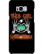 Load image into Gallery viewer, This Girl Loves Halloween Gift For Girls Phone case
