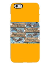Load image into Gallery viewer, Do What Makes You Happy With Bats Gift For Girls Phone case
