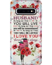 Load image into Gallery viewer, Birthday Gift For Husband Lovely Phone Case I Love You Always Phone case
