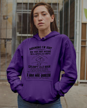 Load image into Gallery viewer, A Spoiled Wife Of An October Grumpy Old Man Birthday Meaningful Gift Hoodie
