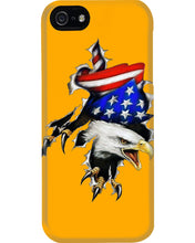Load image into Gallery viewer, Eagle Giant Scratch USA Flag Gift For Women Phone case
