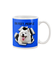 Load image into Gallery viewer, Six Feet People Alaska Husky  Unique Custom Design For Dog Lovers Mug
