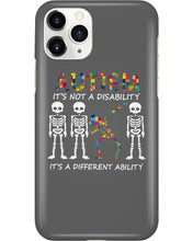 Load image into Gallery viewer, Autism It's A Different Ability Gift For Autism People Phone case
